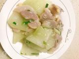 咸肉虾皮烩冬瓜