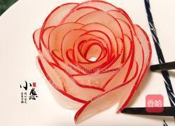 红皮萝卜玫瑰花的做法图解15