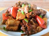 排骨焖豆腐