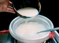白糖豆浆粥的做法图解3