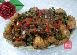 豆豉酱汁红烧草鱼块的做法图解12