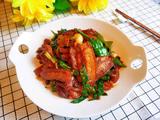青蒜回锅肉