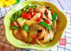 五花肉炒菜头的做法图解1
