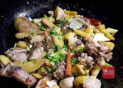 小鸡炖蘑菇粉条的做法图解7