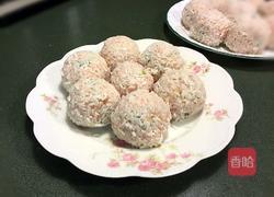 莲藕珍珠肉丸的做法图解6