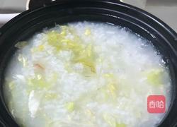 粤式－生菜粥的做法图解6