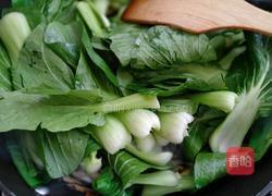 香菇酱青菜的做法图解6