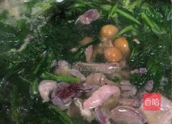 粤式－茼蒿鸡杂汤的做法图解5