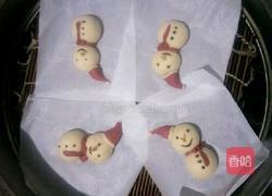 雪人棒棒糖馒头的做法图解14