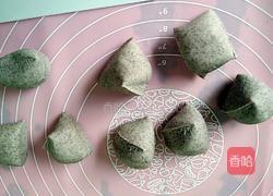 黑米荷叶饼的做法图解4