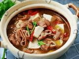 砂锅大肠炖豆腐