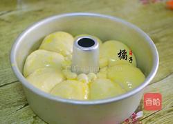 蜜豆花形面包的做法图解6