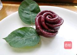 桑椹果渣玫瑰花馒头的做法图解7