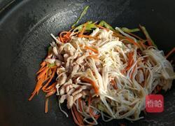 金针菇炒肉丝的做法图解8