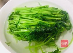 酱香茼蒿的做法图解3