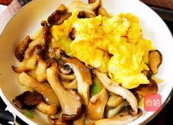 平菇炒鸡蛋的做法图解8