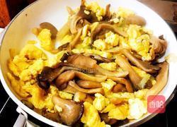 平菇炒鸡蛋的做法图解9