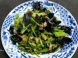 芹菜木耳炒肉丝
