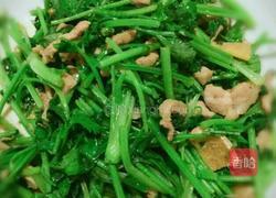 香菜炒肉丝的做法图解7