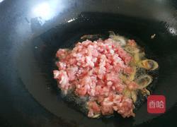 肉末炒蒜苔的做法图解5
