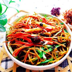 凉拌饸饹的做法[图]