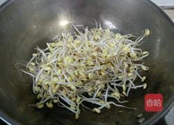 彩椒炒豆芽的做法图解3