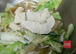 白菜猪肉炖大豆腐的做法图解6