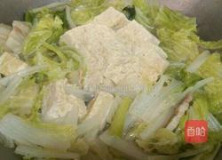 白菜猪肉炖大豆腐的做法图解7