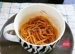 十分钟速食之微波炉煮意面的做法图解5