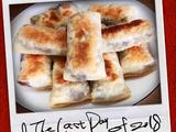 香煎中式豆沙春卷