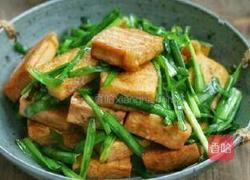 韭菜爆豆干的做法图解7