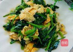 菠菜炒鸡蛋的做法图解8