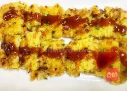 鸡蛋米饭饼的做法图解11