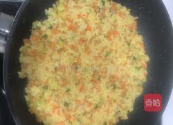鸡蛋米饭饼的做法图解9