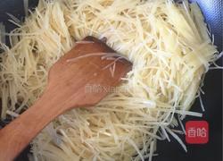土豆丝炒韭菜的做法图解8