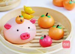 吉祥如意小猪馒头的做法图解17