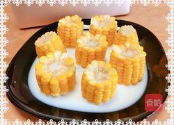 香浓牛奶玉米的做法图解8