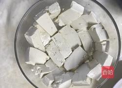 豆腐蒸肉末鸡蛋的做法图解1