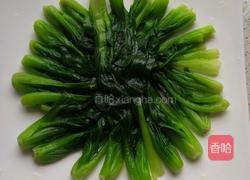 香菇油菜的做法图解4