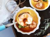 虾仁豆腐蒸水蛋
