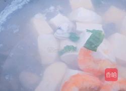 海鲜豆腐汤的做法图解3