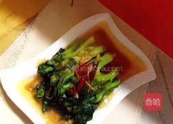香辣蚝油菜苔的做法图解14