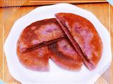 紫薯红豆饼