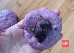 紫薯红豆饼的做法图解14