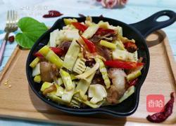 泡椒笋子炒肉片的做法图解14