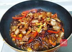 甜椒木耳回锅肉的做法图解14
