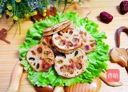 煎藕饼的做法图解13