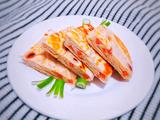 火腿肠酥油饼