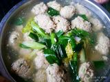 纯手工肉圆子汤