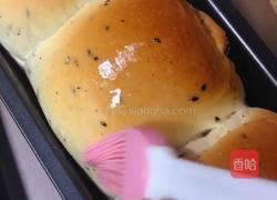 ＃下午茶＃黑芝麻豆沙吐司的做法图解14